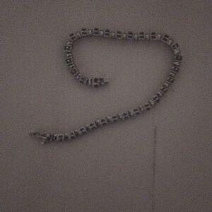 Peridot Sterling silver tennis bracelet